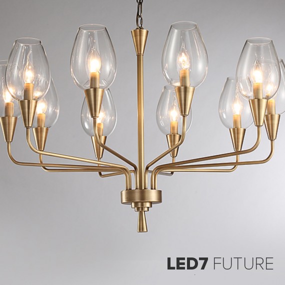 Loft Industry Modern - Sunrise Chandelier